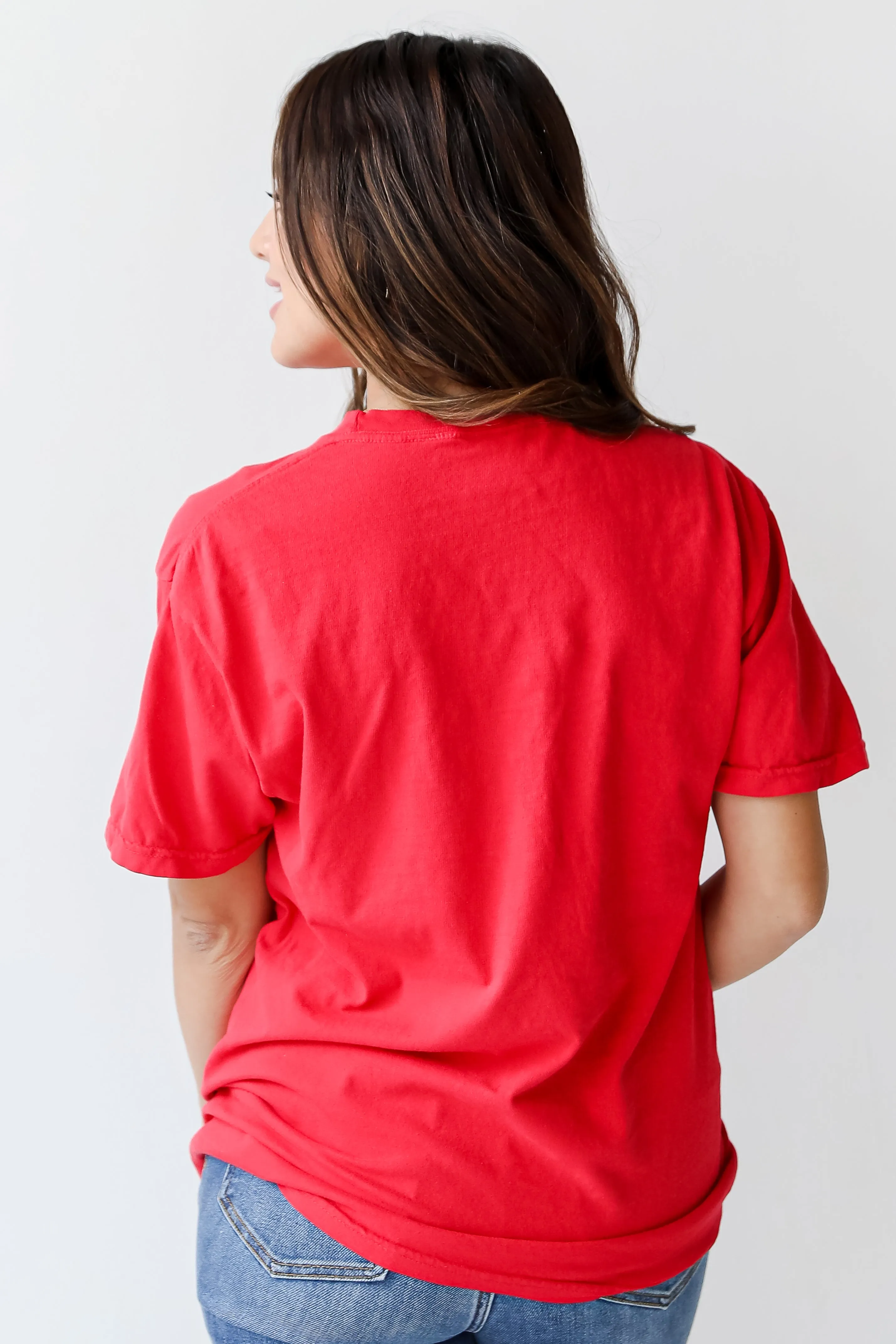 Red Chop Chop Graphic Tee
