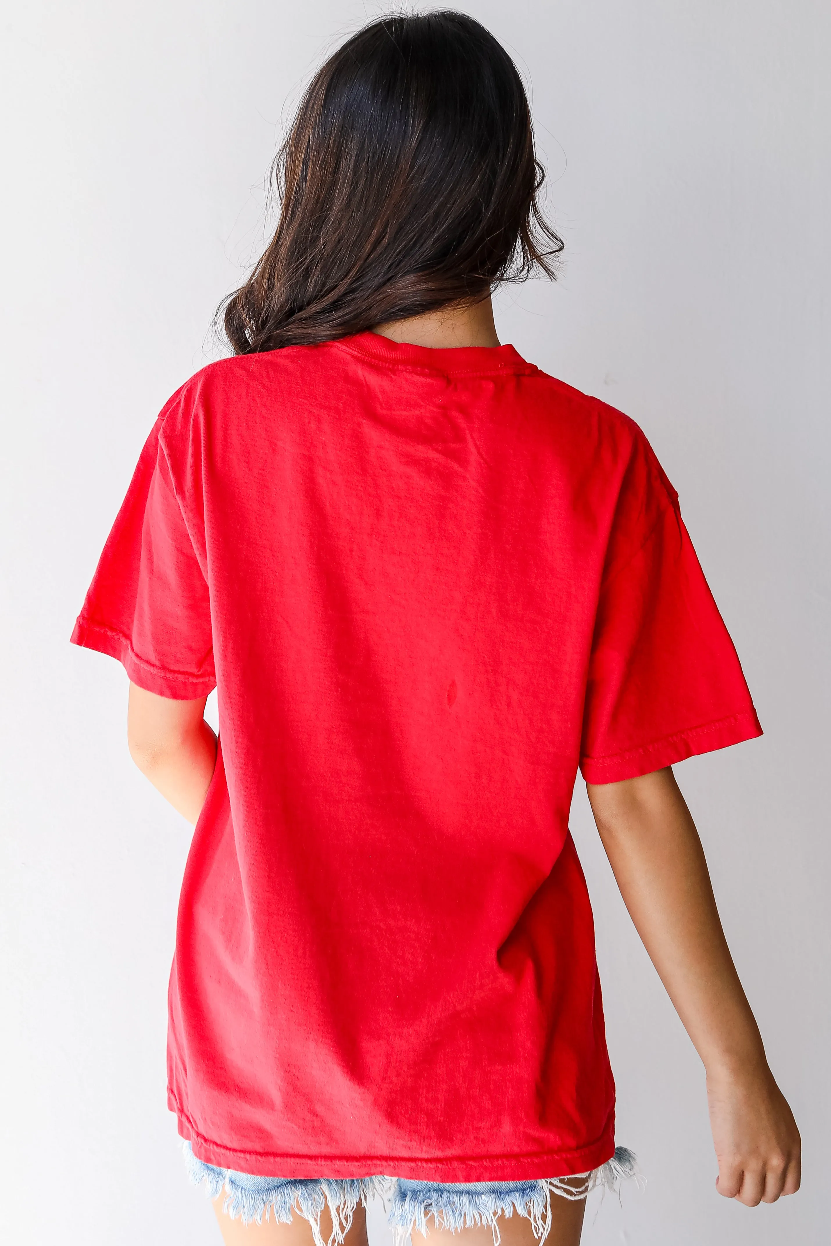 Red Play Ball Graphic Tee
