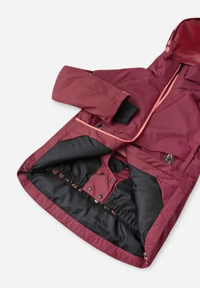 Reimatec Winter Jacket, Posio in Jam Red