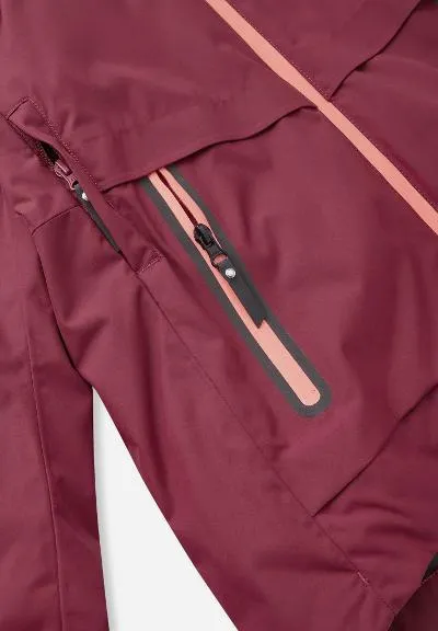 Reimatec Winter Jacket, Posio in Jam Red