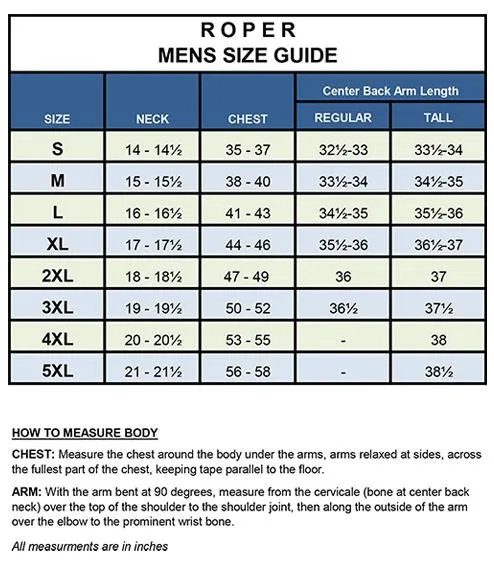 Roper Mens Solid Broadcloth Heritage Blue Cotton Blend L/S Shirt