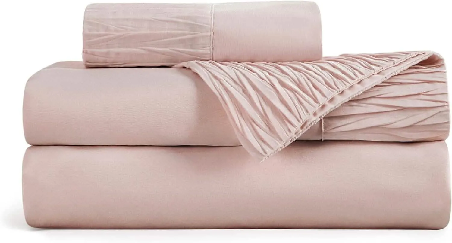 Ruched Sheet Set-1