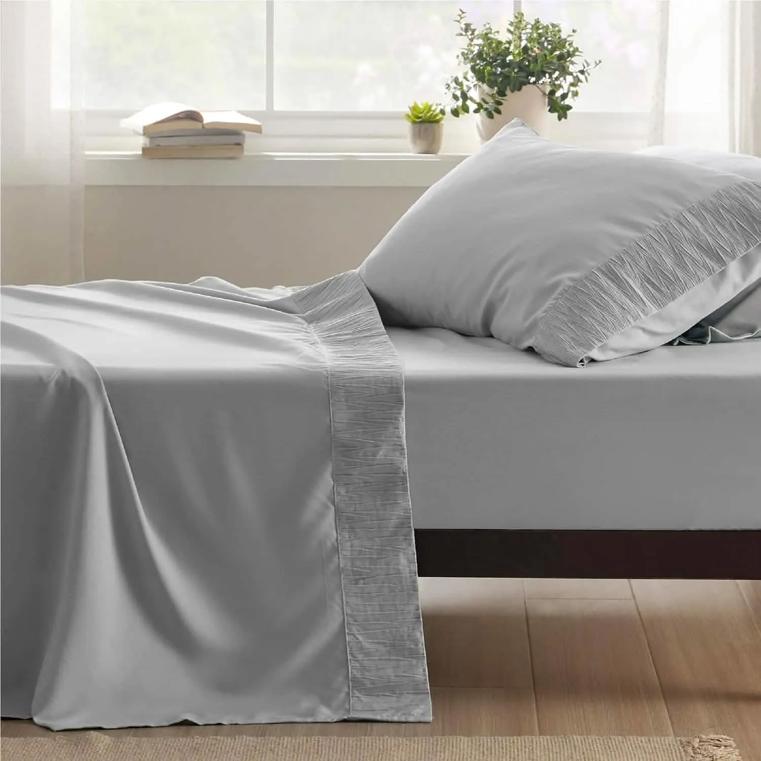 Ruched Sheet Set-1