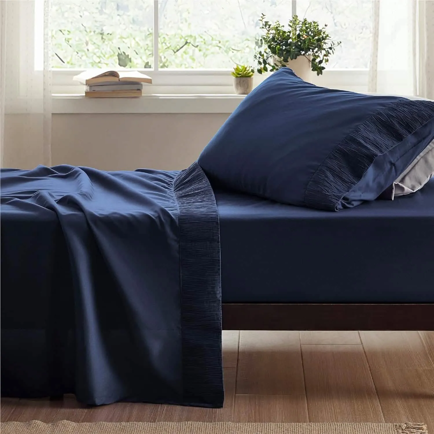 Ruched Sheet Set-1
