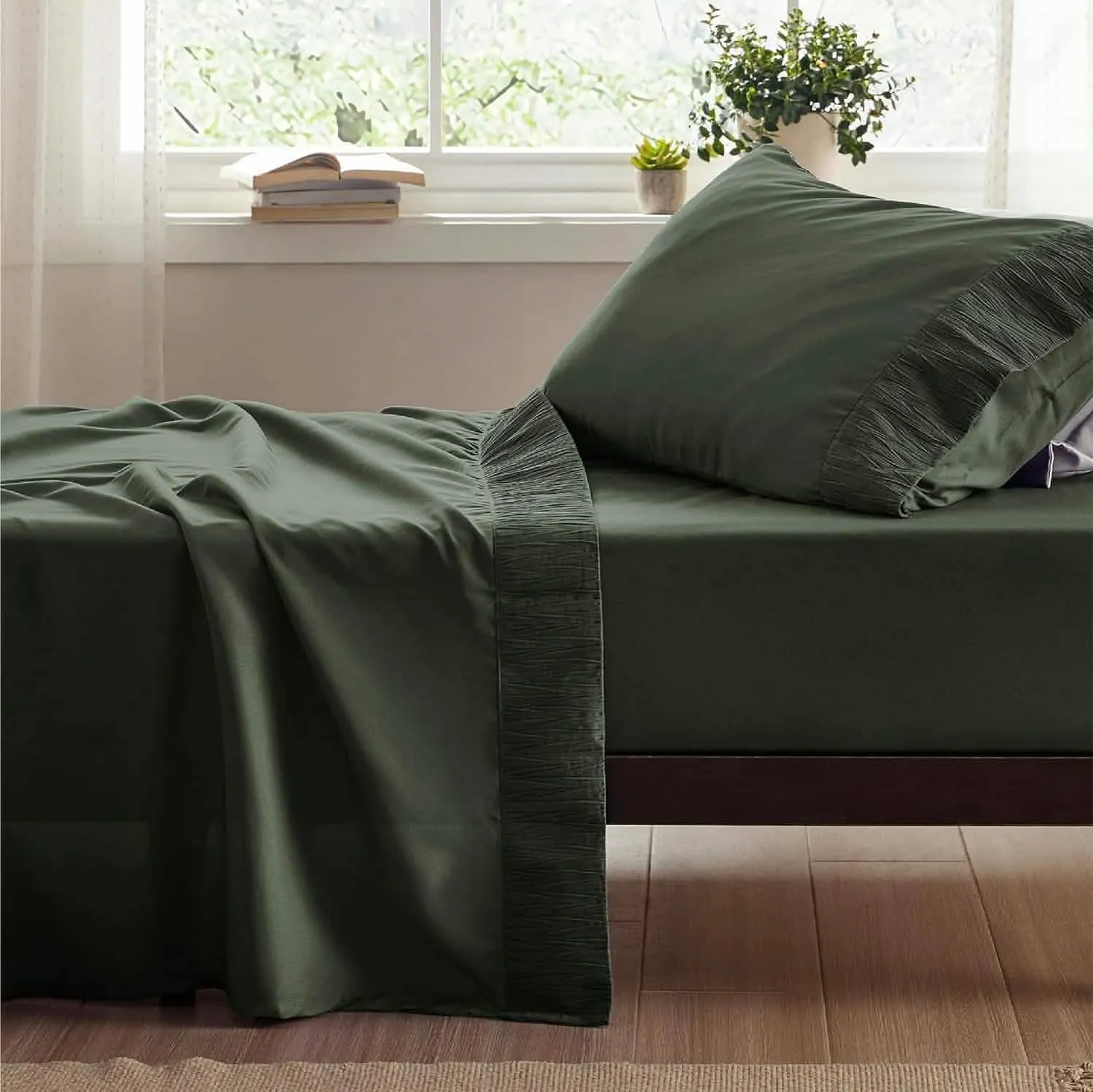 Ruched Sheet Set-1
