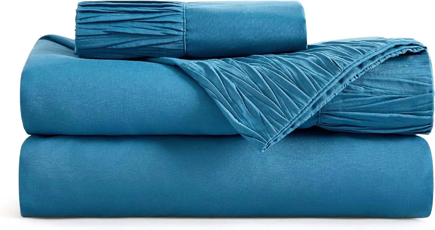 Ruched Sheet Set-1