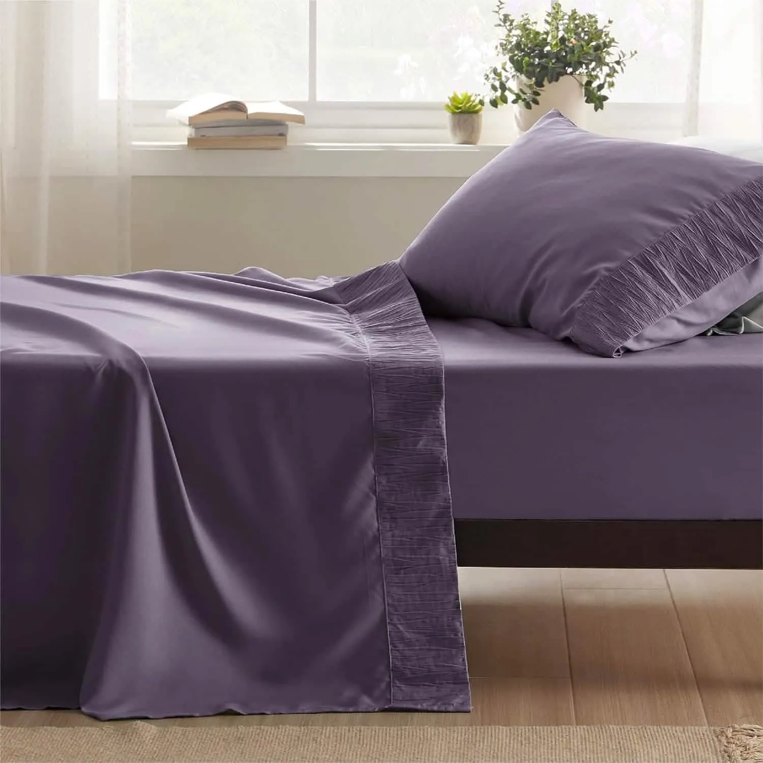 Ruched Sheet Set-1