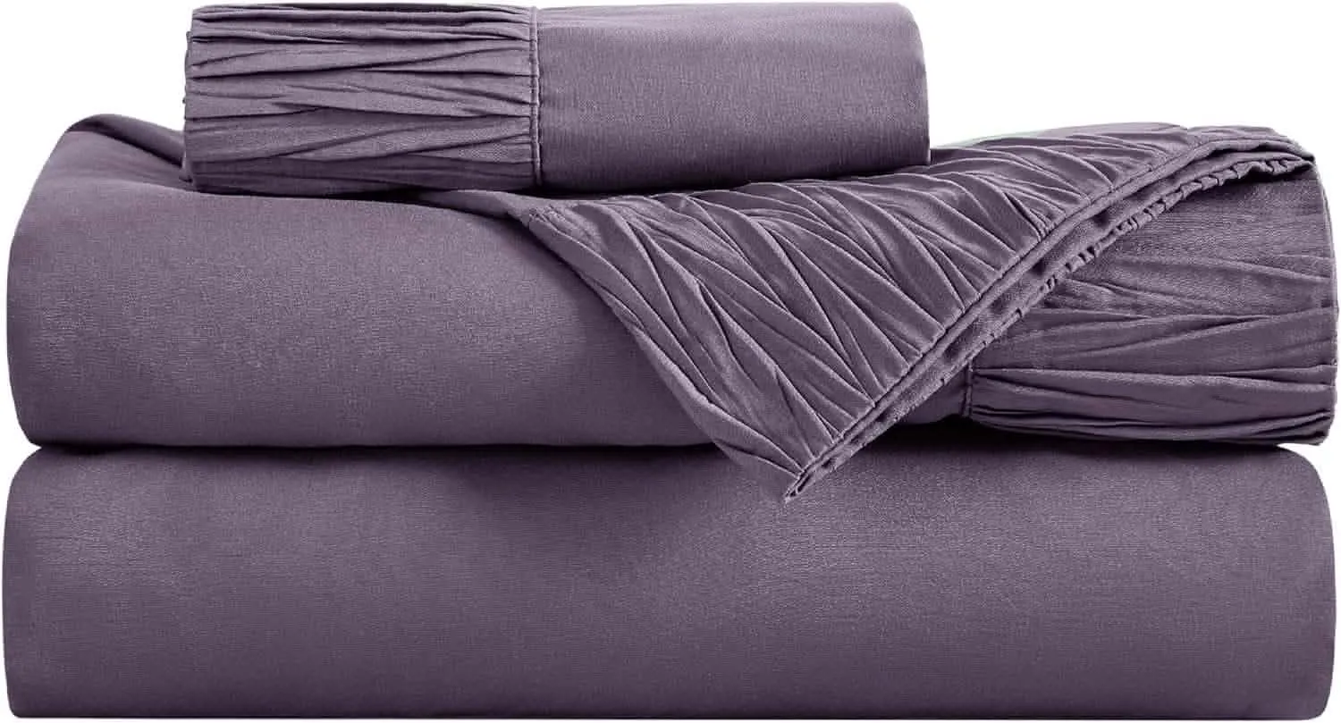 Ruched Sheet Set-1