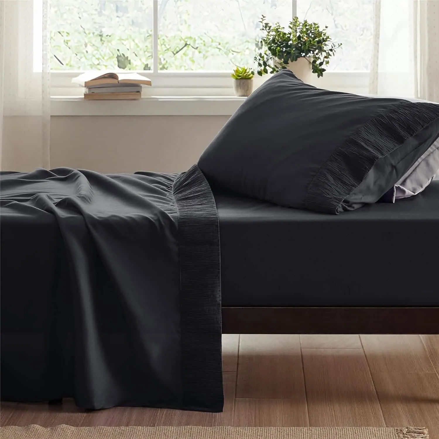Ruched Sheet Set-1