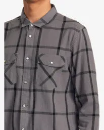 RVCA Neps Long Sleeve Shirt - Smoke