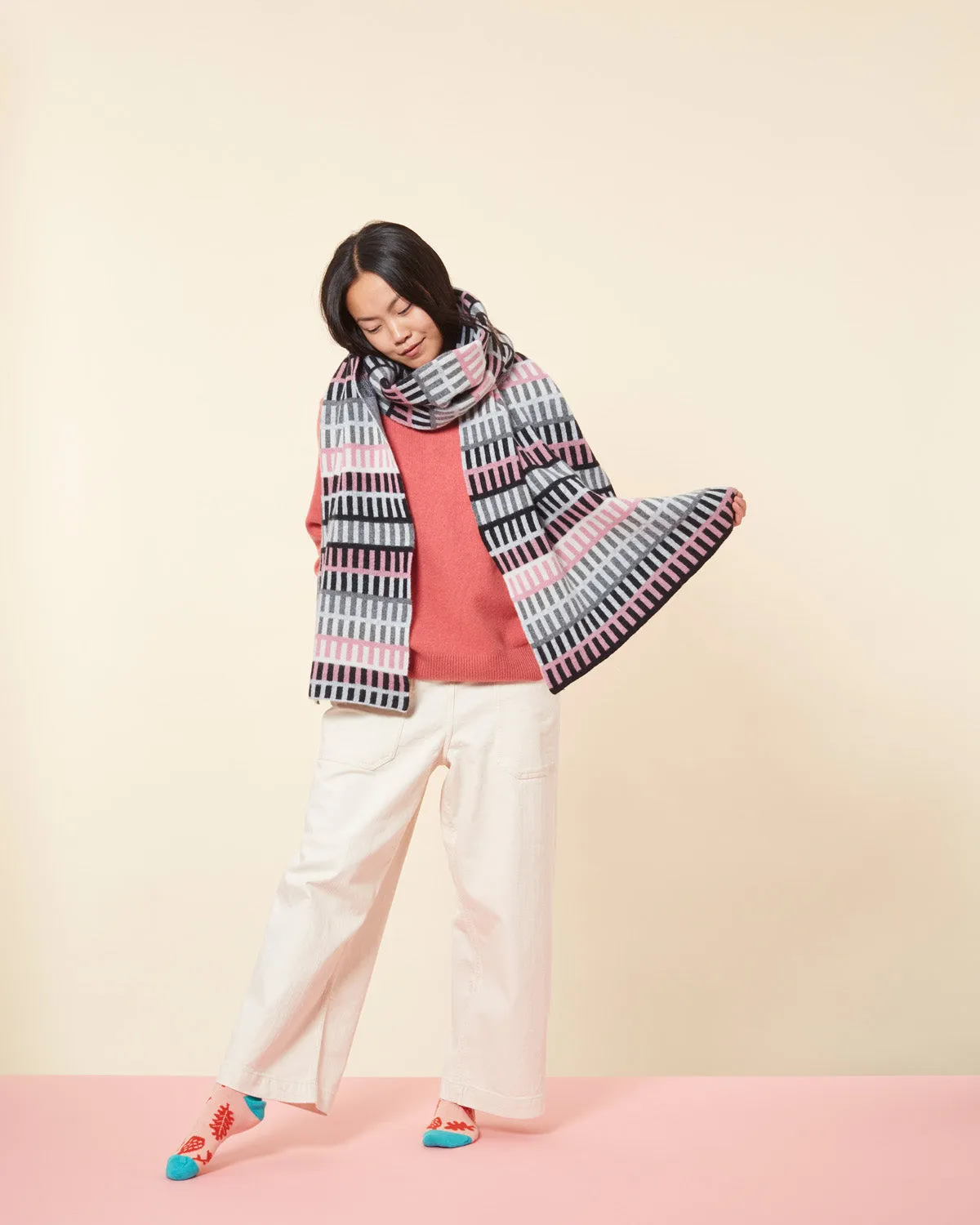 Shiel Scarf - Tea Rose