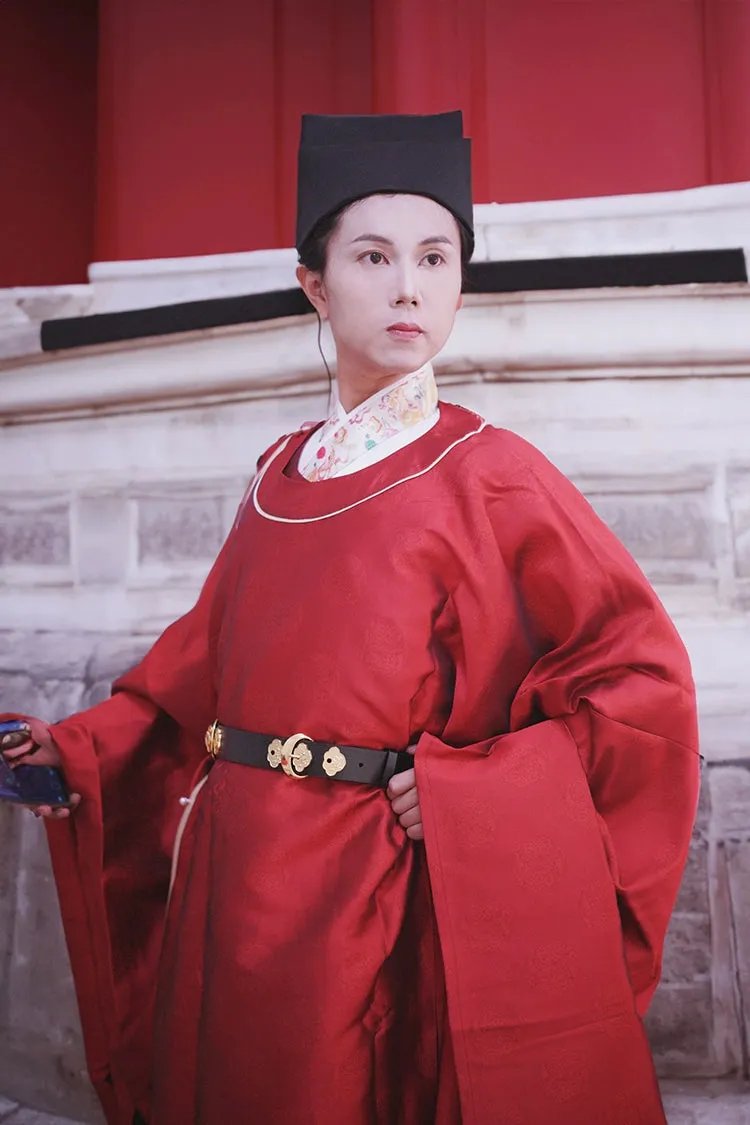 Shuang Kou 双扣 Double Buckle Song Dynasty Unisex Two Panel Belt