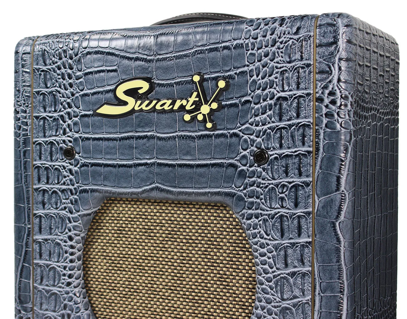 Swart Space Tone Atomic Jr Amp, Charcoal Blue Croc