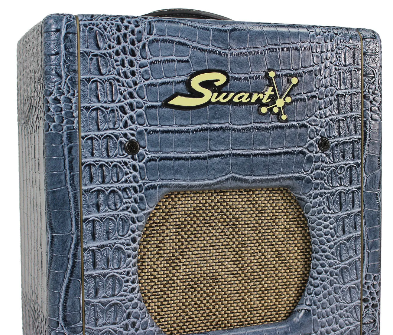 Swart Space Tone Atomic Jr Amp, Charcoal Blue Croc