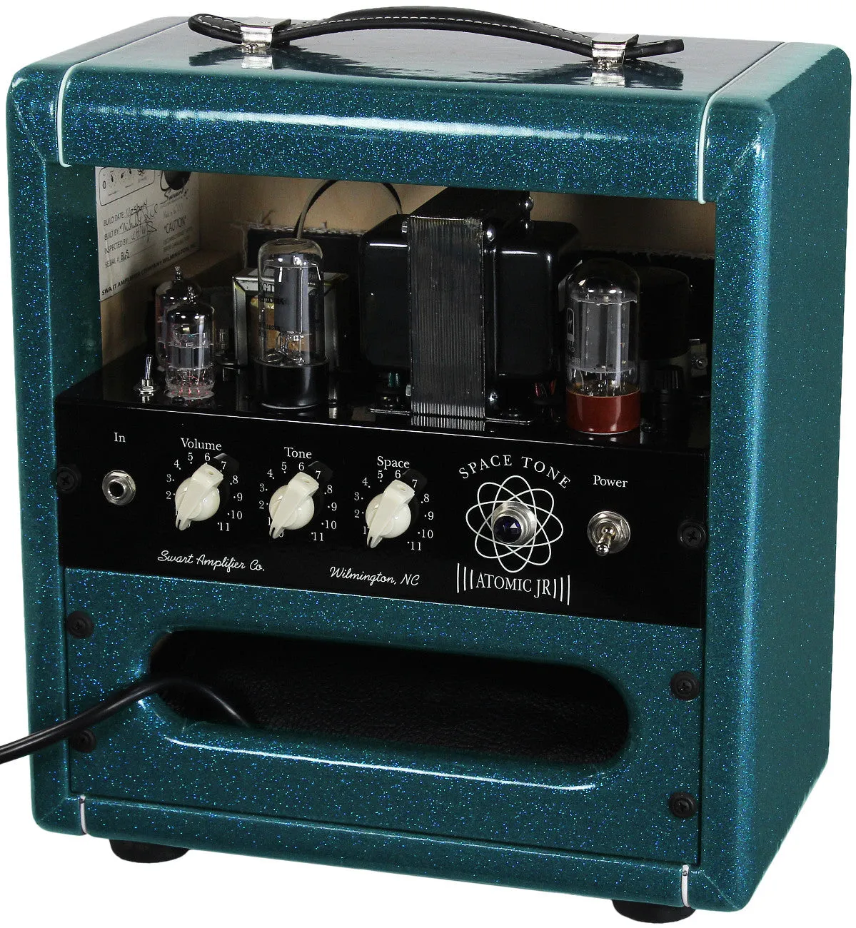 Swart Space Tone Atomic Jr Amp, Ocean Sparkle