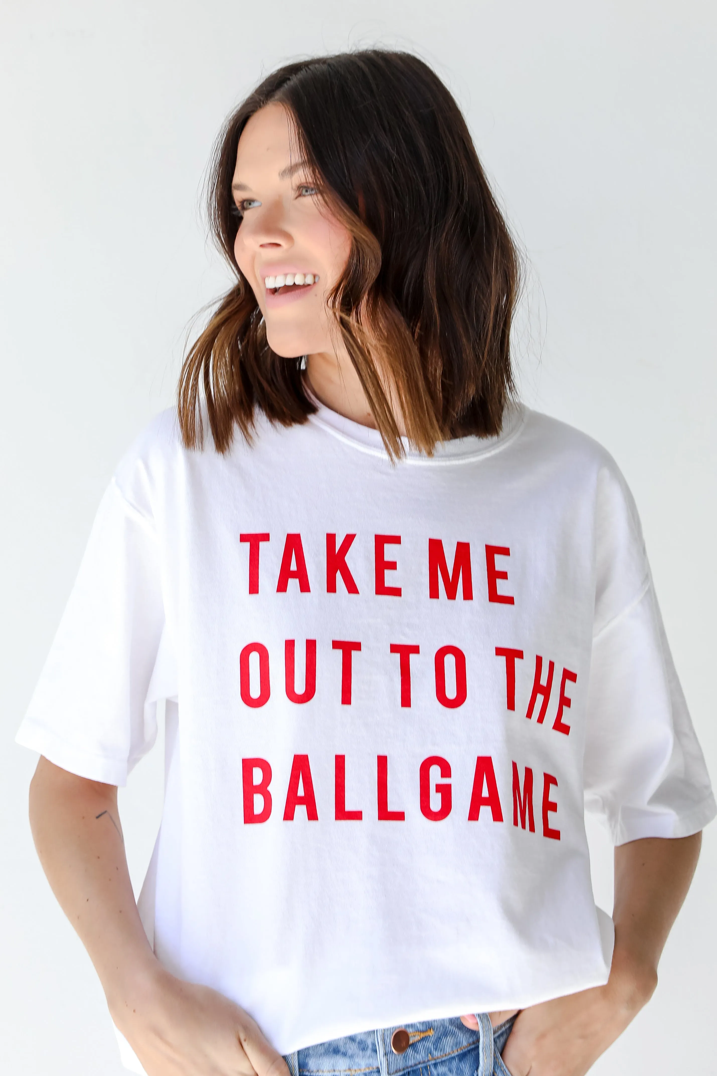 Take Me Out To The Ballgame Graphic Tee