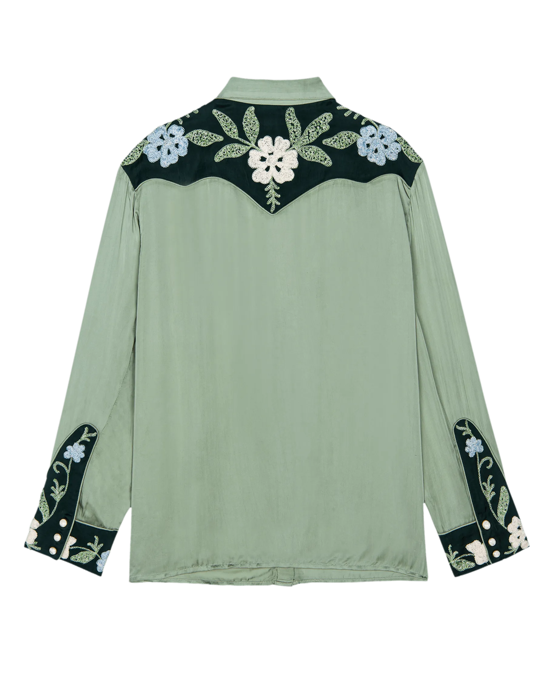 The Western Heritage Shirt. -- Dried Sage