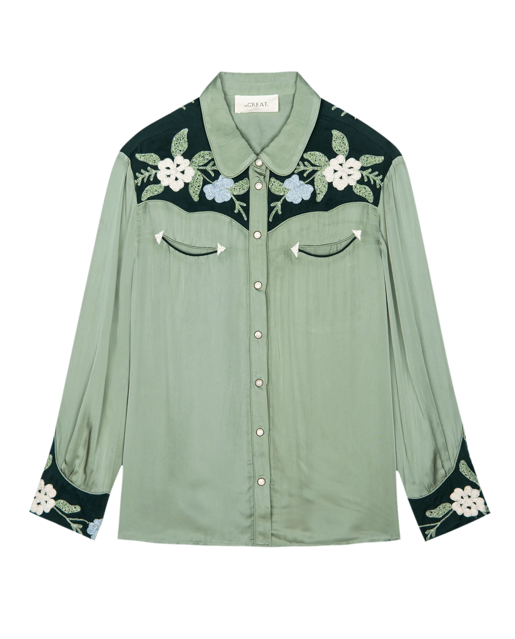 The Western Heritage Shirt. -- Dried Sage