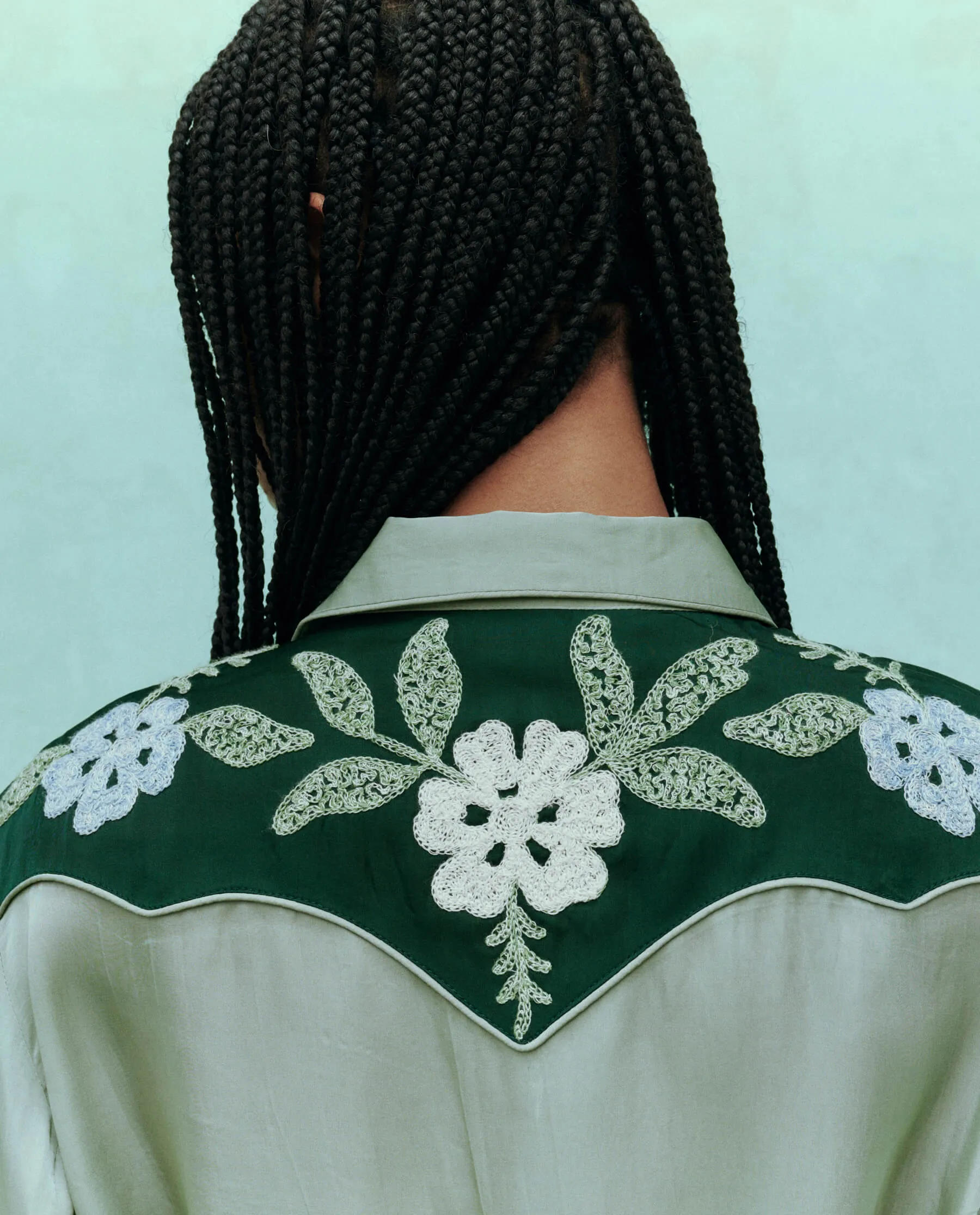 The Western Heritage Shirt. -- Dried Sage