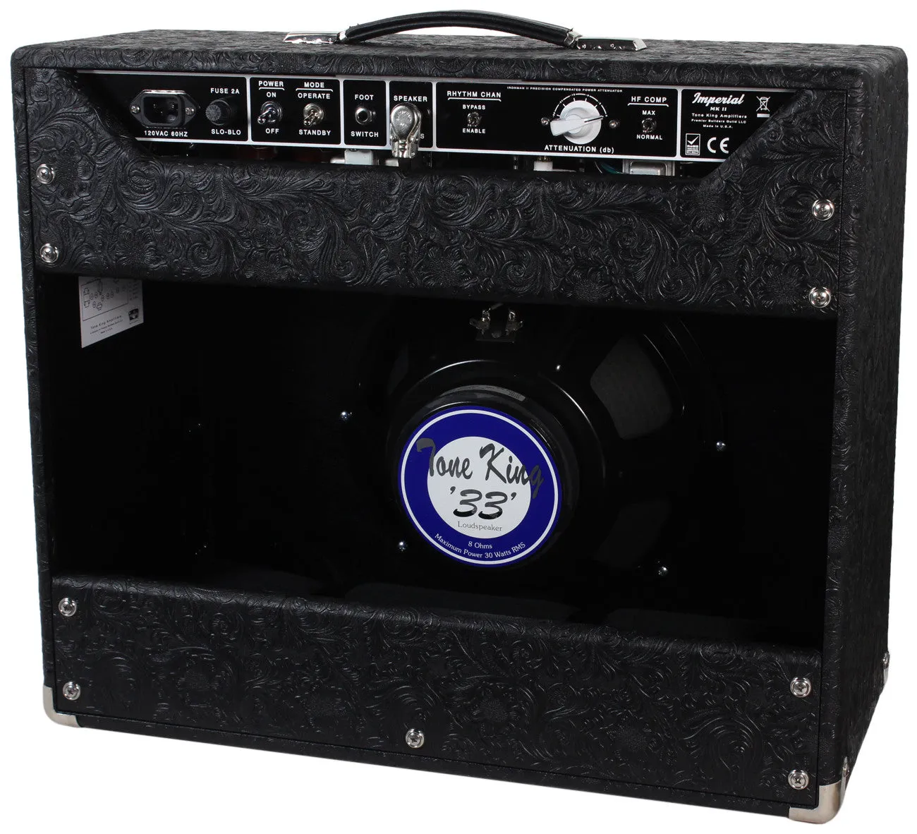 Tone King Imperial MKII - Custom Black Western