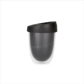 Uppercup Small Reusable Coffee Cup - Black (8oz)